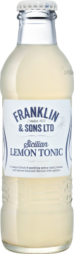 Franklin & Sons 0,2л.*24шт. Sicilian Lemon Tonic Фрэнклин энд Сонс Сицилиан Лемон тоник