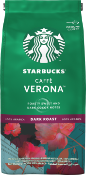 Starbucks кофе Dark Cafe Verona мол 200г 1/6 Старбакс