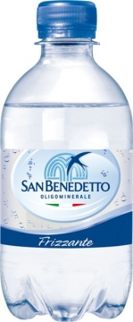 San Benedetto 0.33L. PET , газ/24шт. Сан Бенедетто
