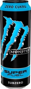 Monster Energy 0,568л.*12шт. Super Fuel Blue Ice  Монстр Энерджи