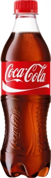 Кока-кола 0,5л./24шт. Coca-Cola