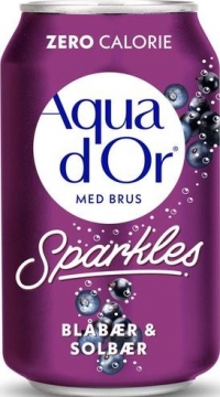 Aqua dOr Blueberry & Blackcurrant (черника и черная смородина) 0,33л./24шт.