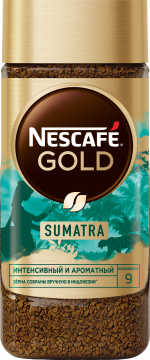 Кофе Nescafe Gold Ориджин Суматра стекло 170гр. Нескафе Голд