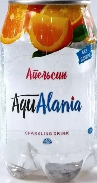 AquAlania со вкусом Апельсина 0,33/12шт. АквАлания