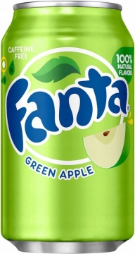Fanta Green Apple 0,35л./12шт. Фанта
