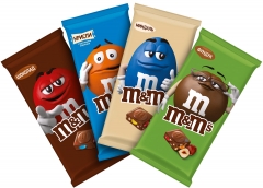 M&M`s шоколад Молочный разноцветные драже 125 г./1шт.