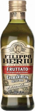 FILIPPO BERIO масло оливковое нерафинированное EXTRA VIRGIN FRUTTATO ст.б 0,5л 1*6